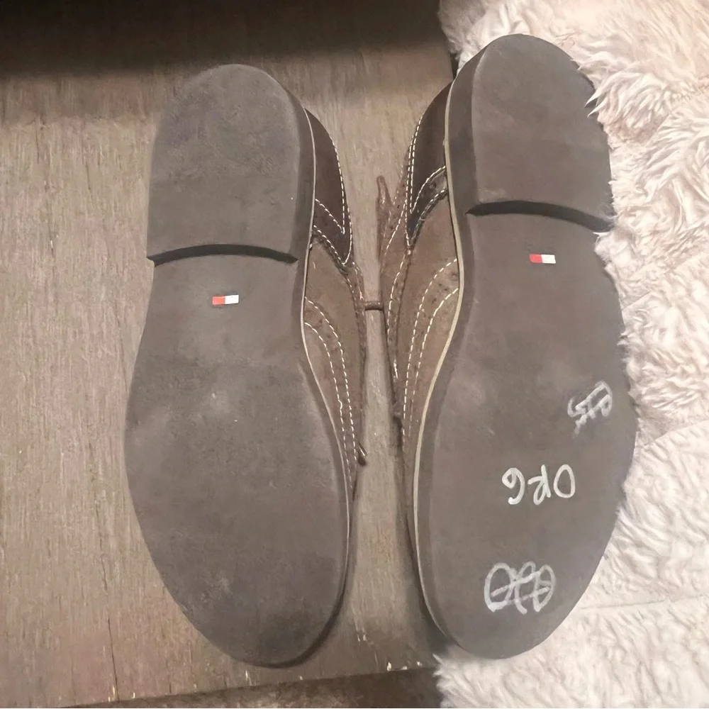 Tommy Hilfiger Dark Brown Lace-Up Shoes